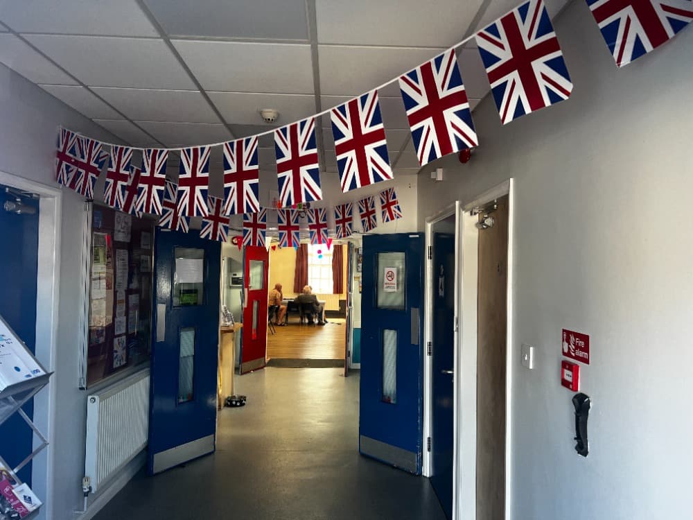 Hallway at Crook Community Centre